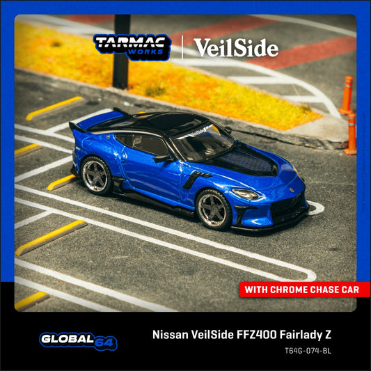 (Pre-Order) Tarmac Works - Nissan VeilSide FFZ400 Fairlady Z Blue