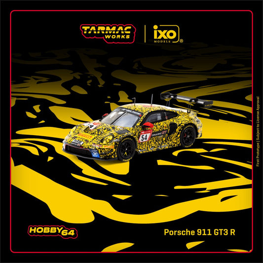 (Pre-Order) Tarmac Works - Porsche 911 GT3R #54 C. Engelhart / A. Güven / L. Heinrich / L. Vanthoor Nürburgring 24h 2023