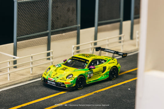 (Pre-Order) Tarmac Works - Porsche 911 GT3 R, Thomas Preining, DTM Champion 2023