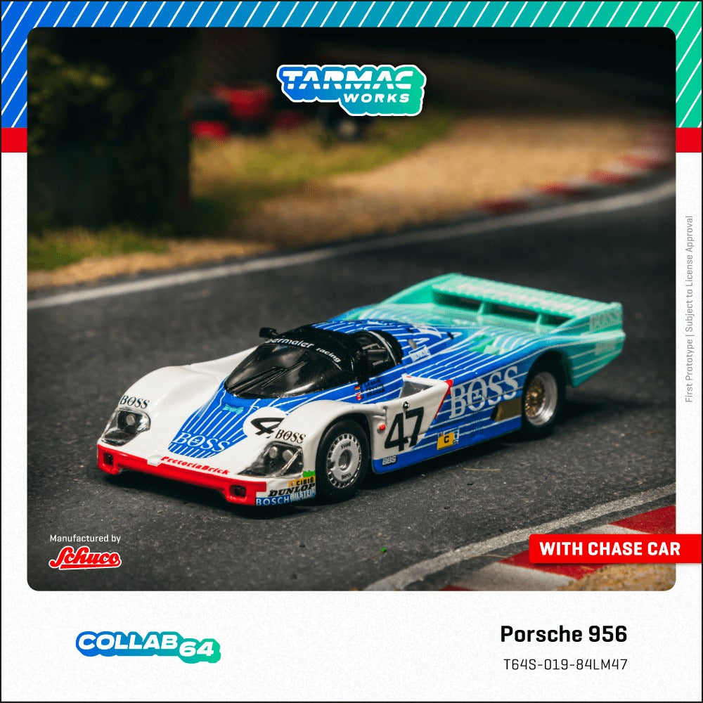 (Pre-Order) Tarmac Works - Porsche 956 #47 Le Mans 1984