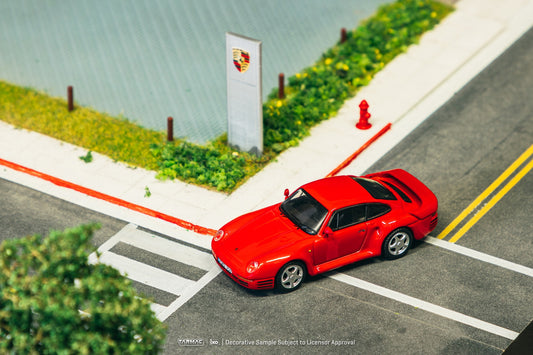 (Pre-Order) Tarmac Works - Porsche 959 Red