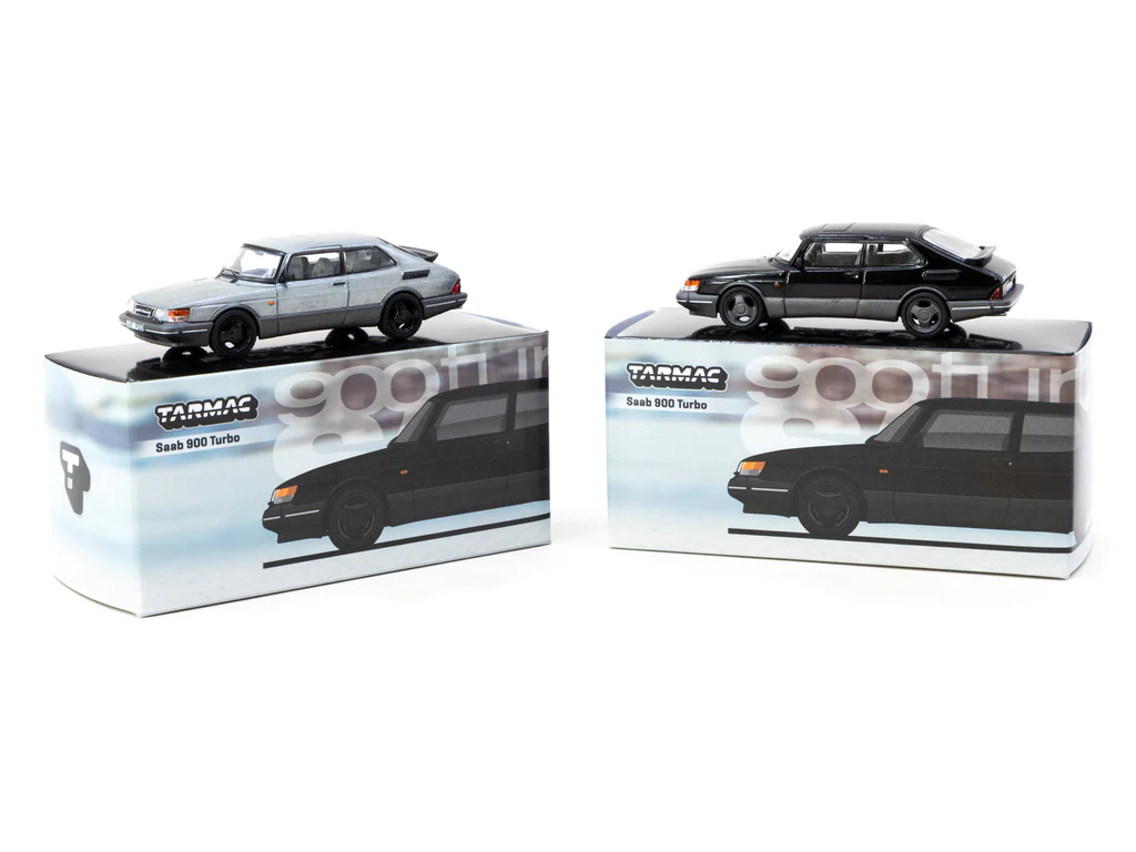 Tarmac Works - Saab 900 Turbo Black