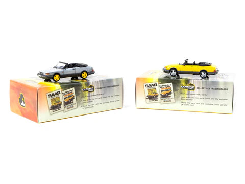Tarmac Works - Saab 900 Turbo Convertible Yellow