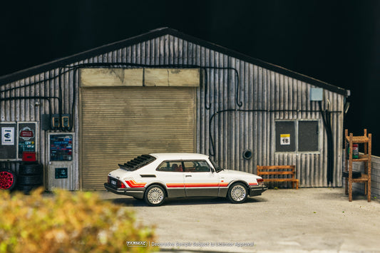 (Pre-Order) Tarmac Works - Saab 900 Turbo White