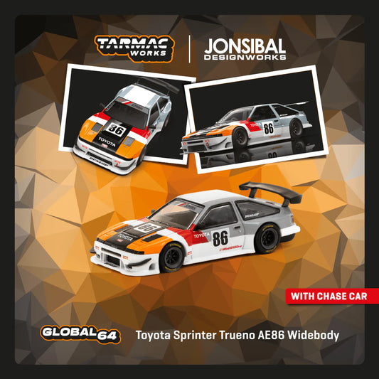 (Pre-Order) Tarmac Works - Toyota Sprinter Trueno AE86 Widebody