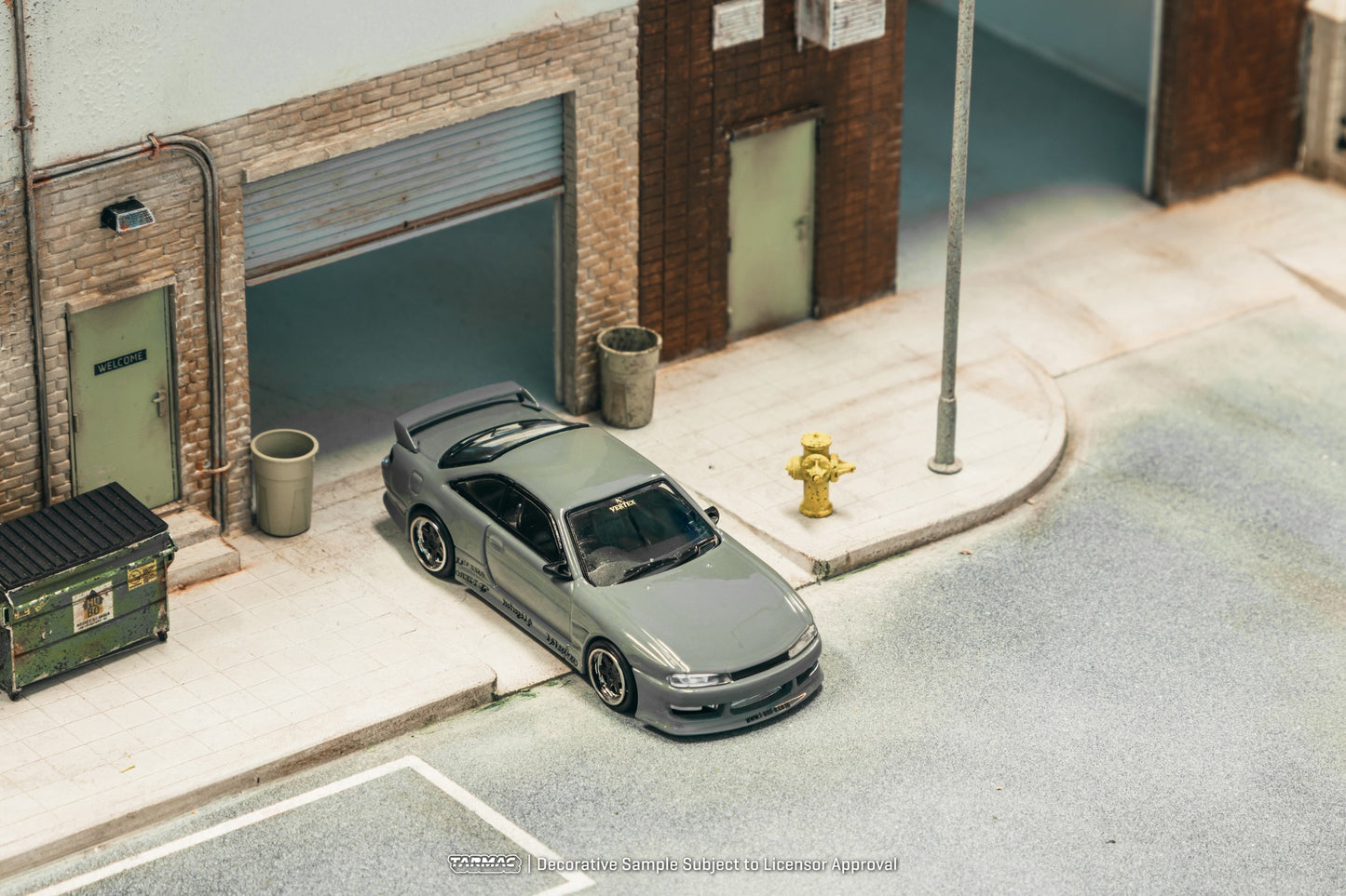 Tarmac Works - VERTEX Nissan Silvia (S 14) Grey