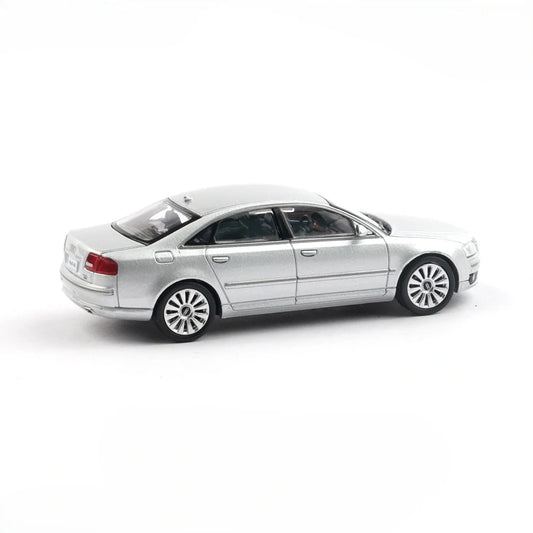 XCARTOYS Audi A8 D3 silver diecast luxury sedan model 1:64