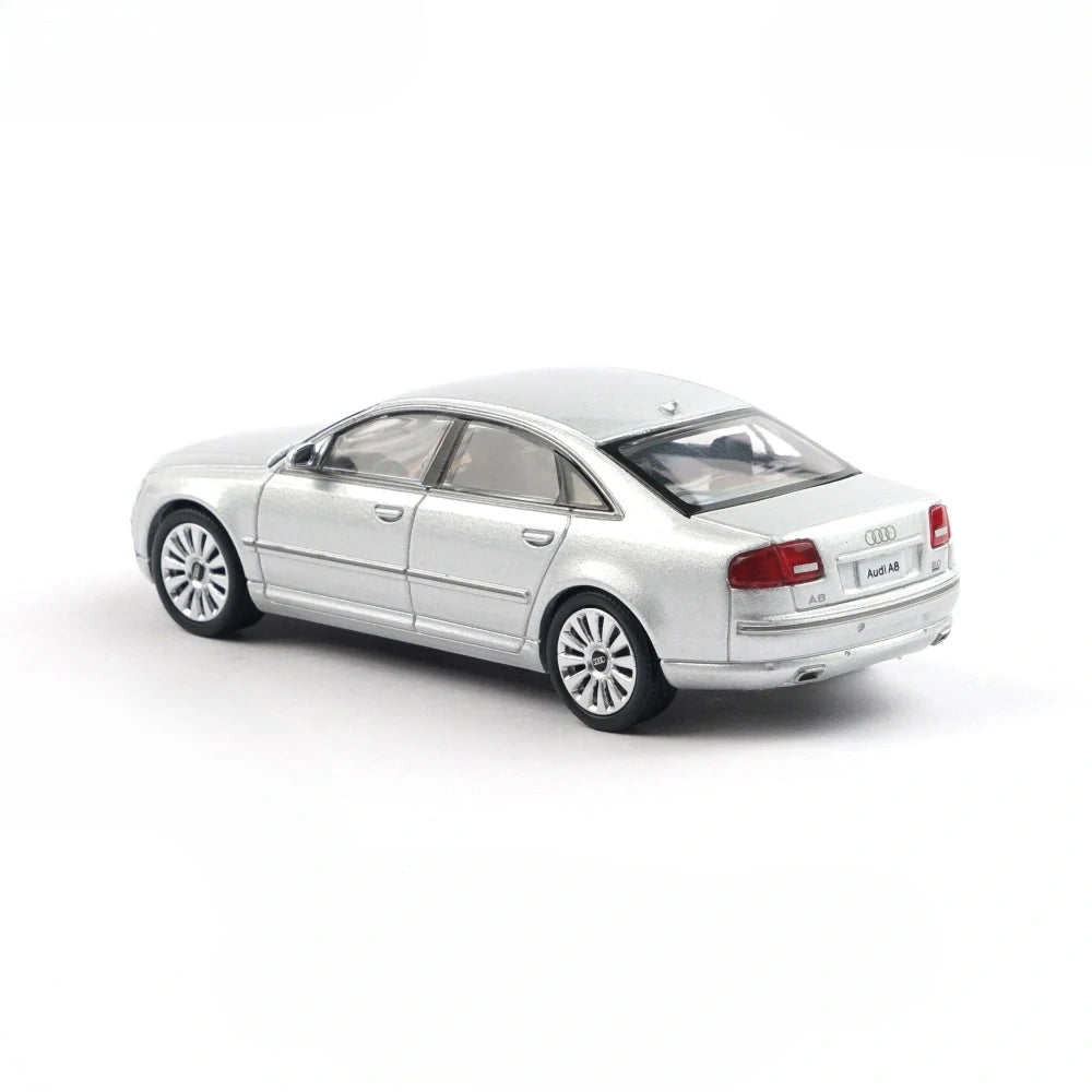 XCARTOYS Audi A8 D3 silver diecast luxury sedan model 1:64