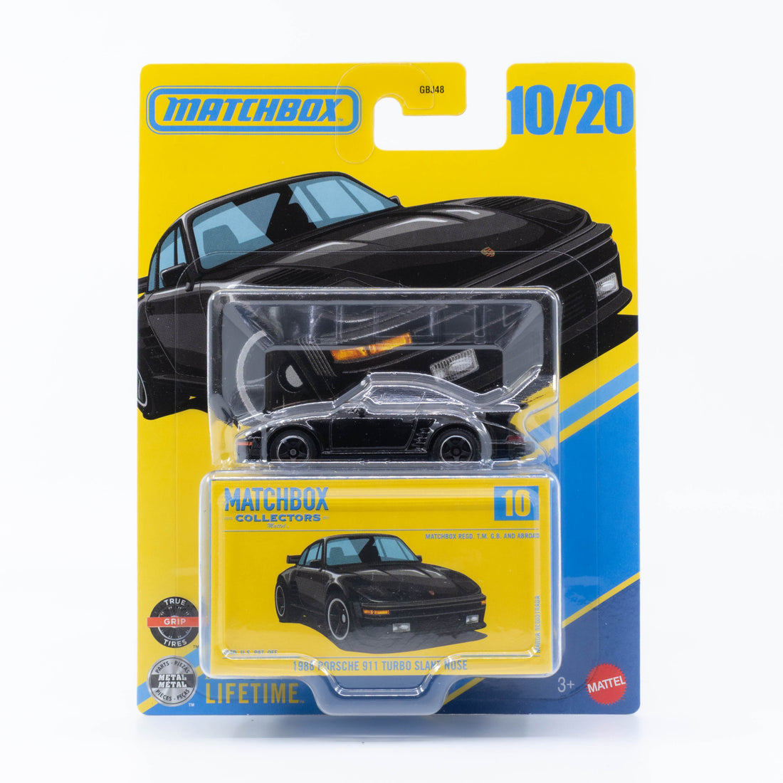 Matchbox Collectors 1988 Porsche 911 Turbo Slant Nose 1:64 scale diecast model