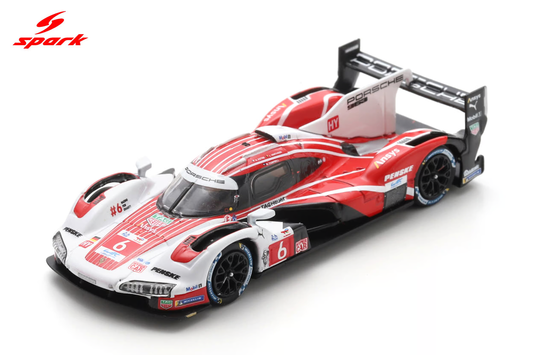 Sparky Porsche 963 No.6 Porsche Penske Motorsport 2nd Place Le Mans 24 Hours 2025 1:64 scale model