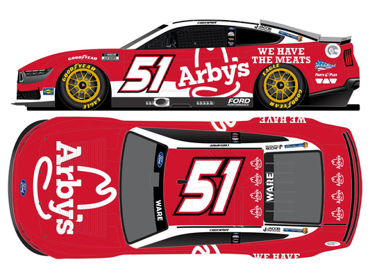 (Pre-Order) ARC - 2025 Ford Mustang #51 Cody Ware *Arbys*