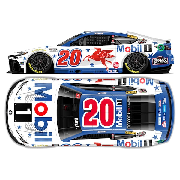 ARC 1:64 Toyota Camry 2026 NASCAR #20 Christopher Bell Mobil 1 race car diecast model