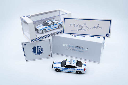 JR Collectibles x Rollin – Městská Policie Lázně Bohdaneč “Adam & Charlie” 1:64 twin police car collector set.