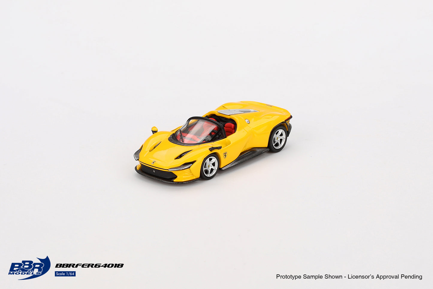 (Pre-Order) BBR Models - Ferrari Daytona SP3 Giallo Modena 2024