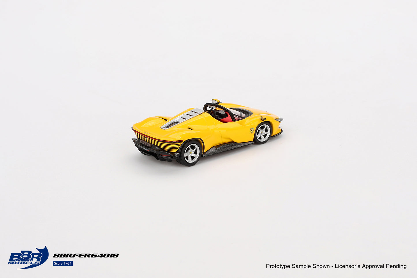 (Pre-Order) BBR Models - Ferrari Daytona SP3 Giallo Modena 2024