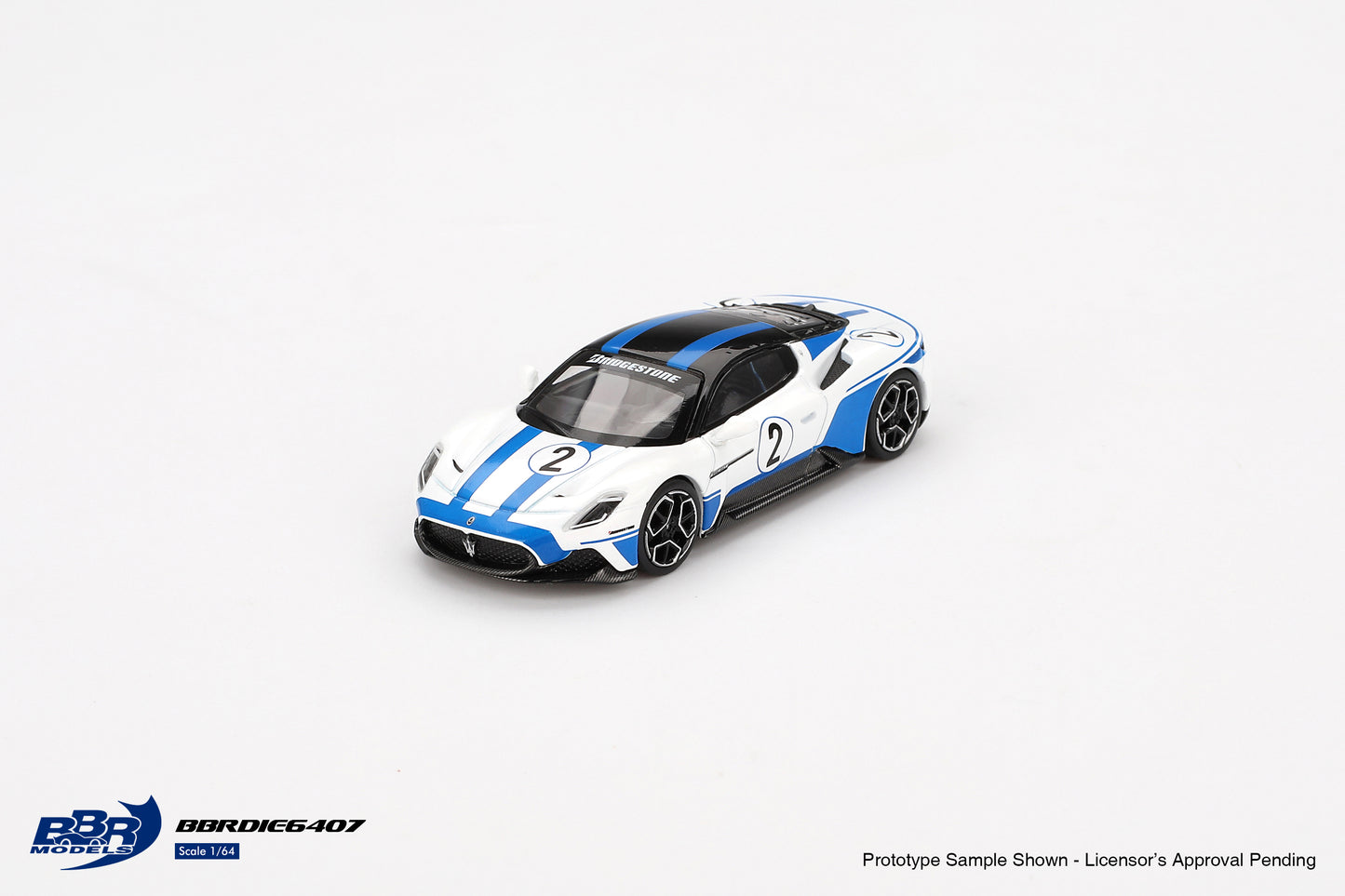 (Pre-Order) BBR Models - Maserati MC20 #2 Maserati Performance Experience 2024