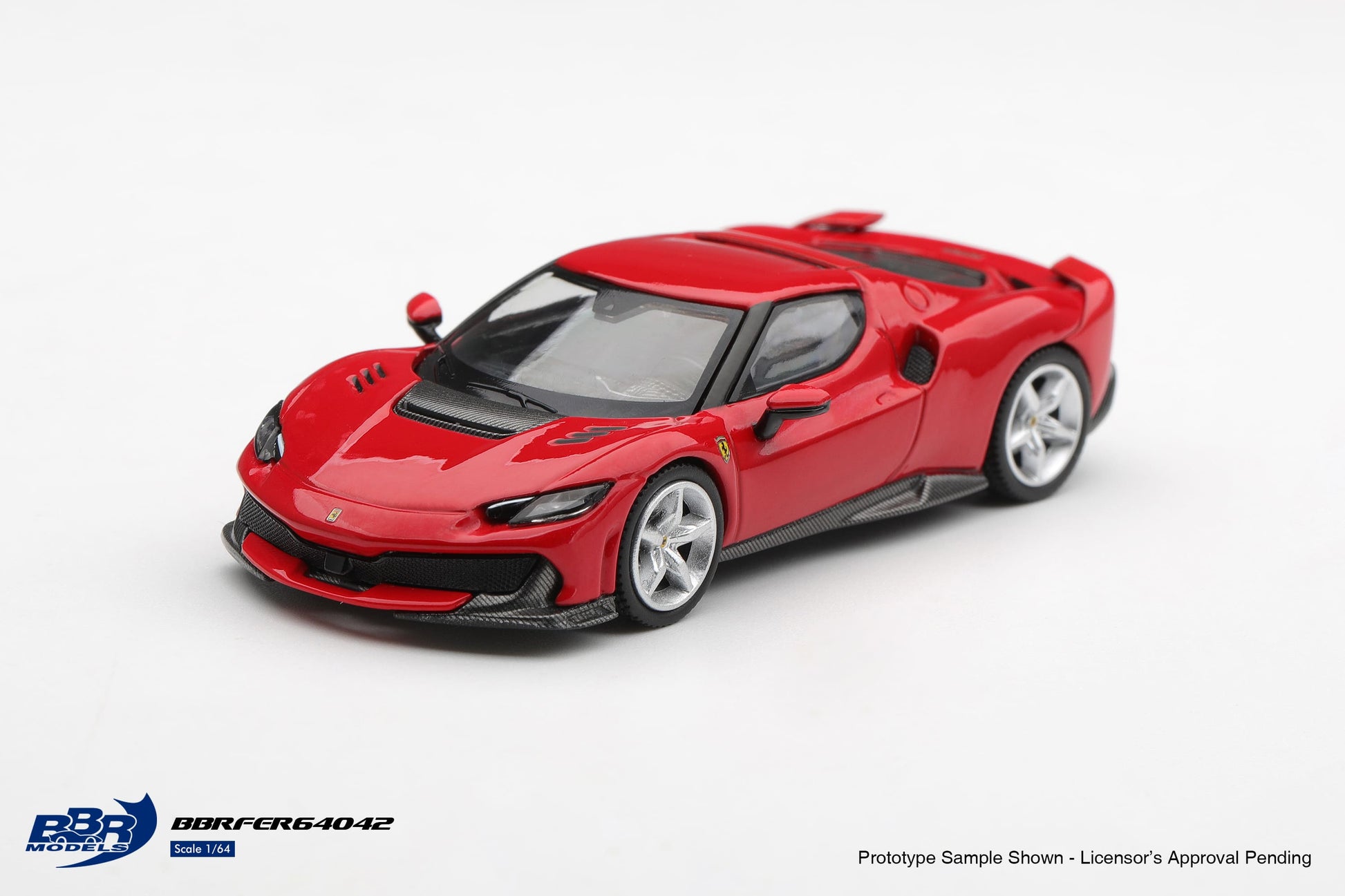 BBR Models Ferrari 296 Speciale 2024 in Rosso Corsa.