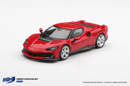 BBR Models Ferrari 296 Speciale 2024 in Rosso Corsa.
