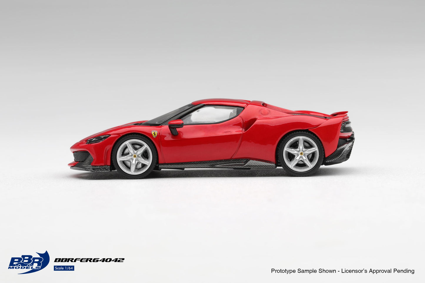 BBR Models Ferrari 296 Speciale 2024 in Rosso Corsa.