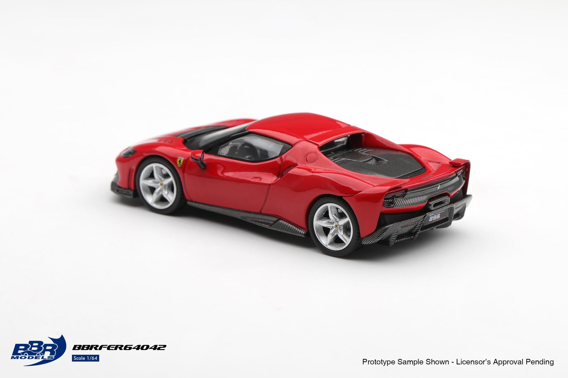 BBR Models Ferrari 296 Speciale 2024 in Rosso Corsa.