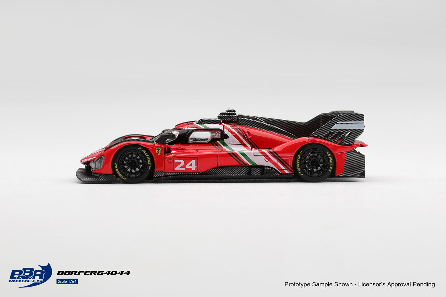 BBR Models Ferrari 499P Modificata 2025 in Rosso Corsa.