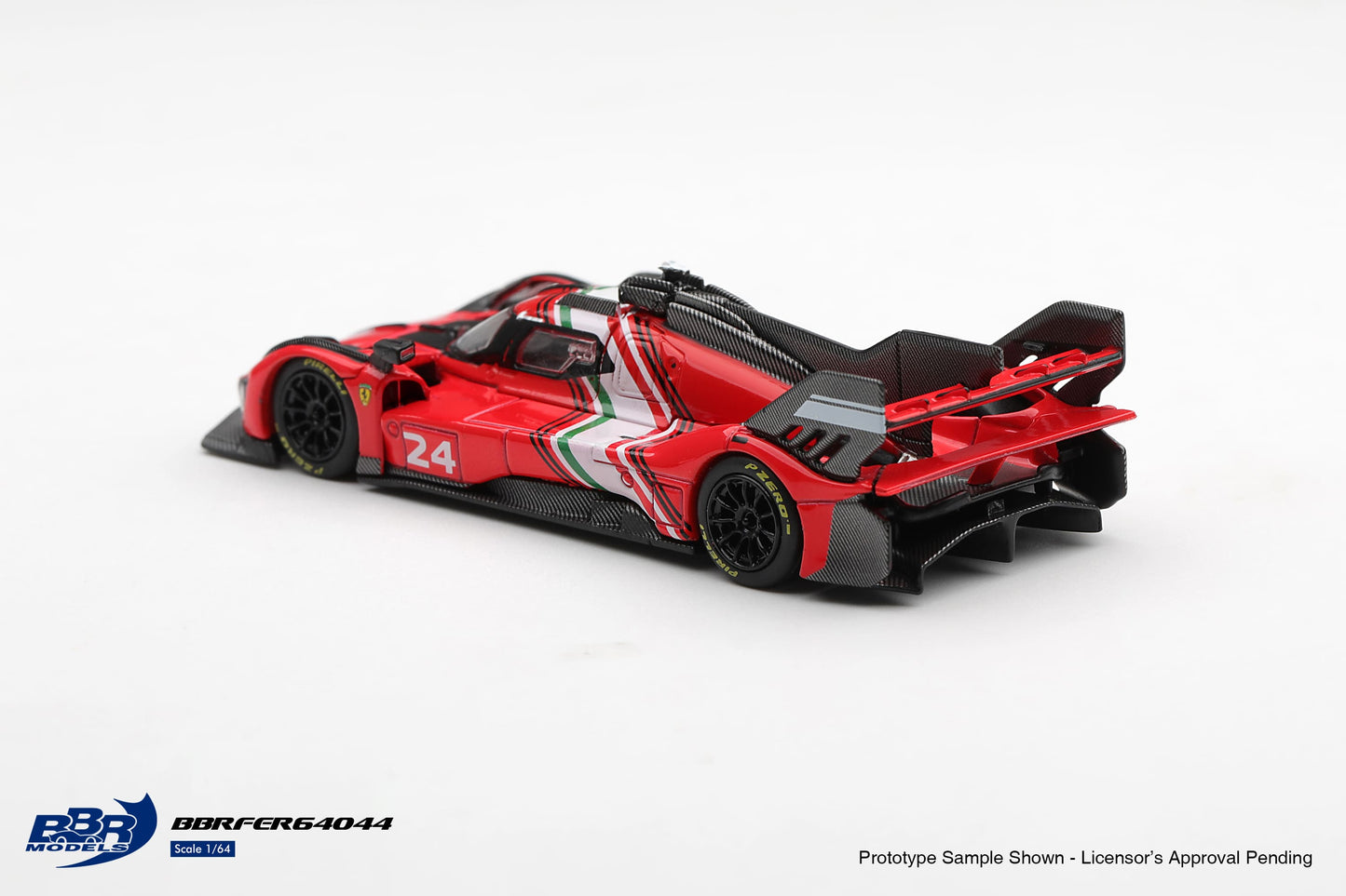 (Pre-Order) BBR Models - Ferrari 499P Modificata Rosso Corsa 2025