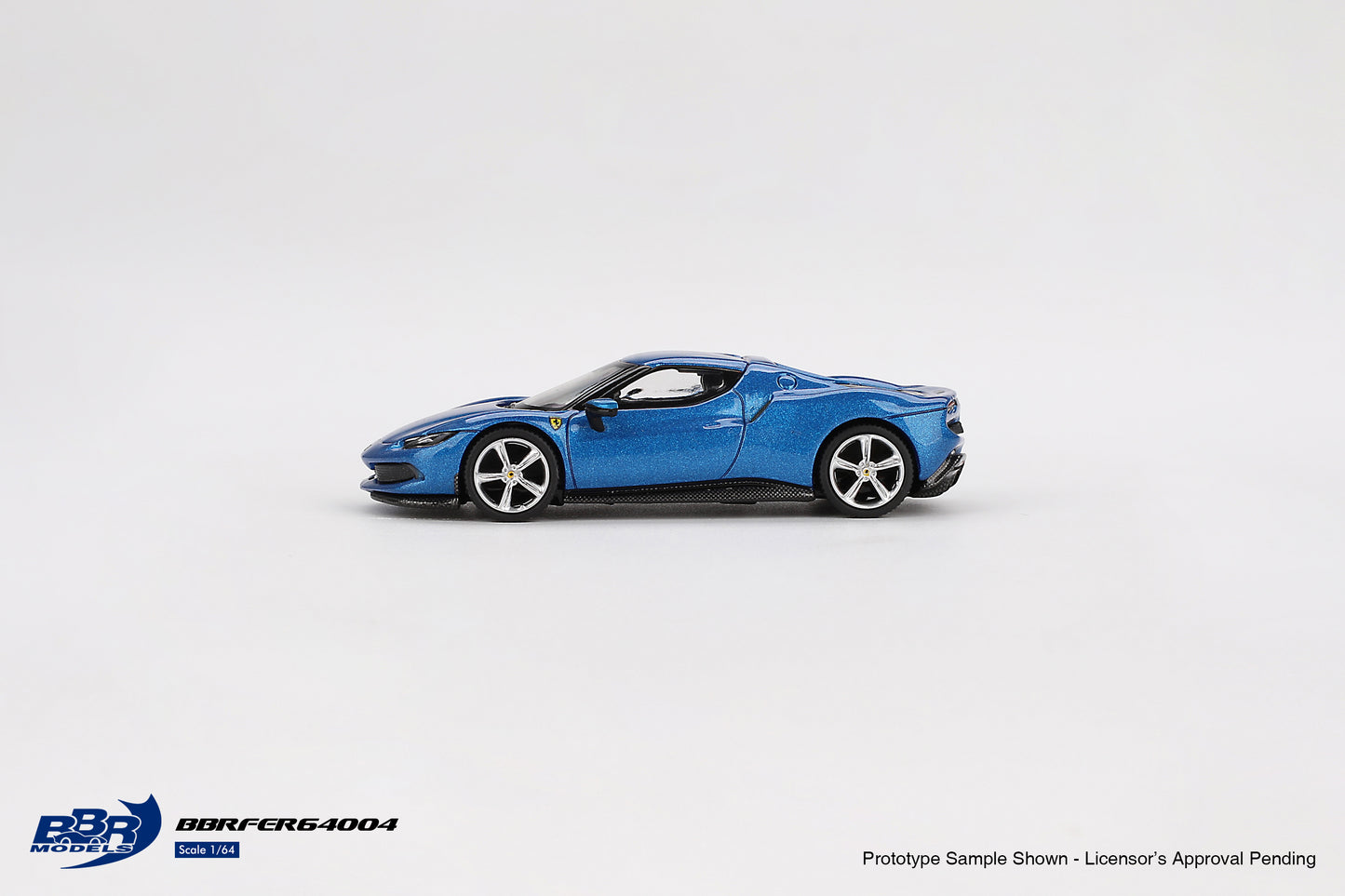 (Pre-Order) BBR Models - Ferrari 296 GTB Blu Corsa 2024