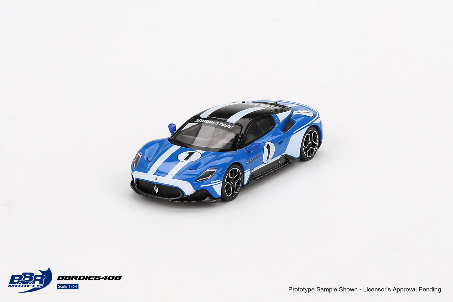 (Pre-Order) BBR Models - Maserati MC20 #1 Performance Experience 2023