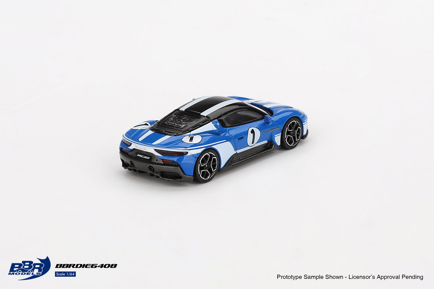 (Pre-Order) BBR Models - Maserati MC20 #1 Performance Experience 2023