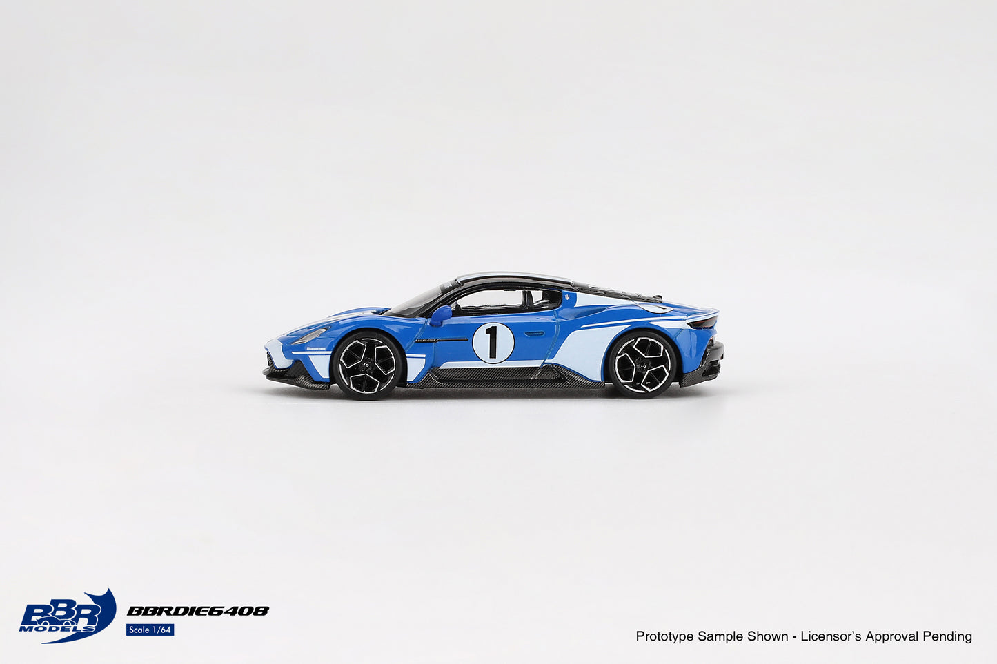 (Pre-Order) BBR Models - Maserati MC20 #1 Performance Experience 2023