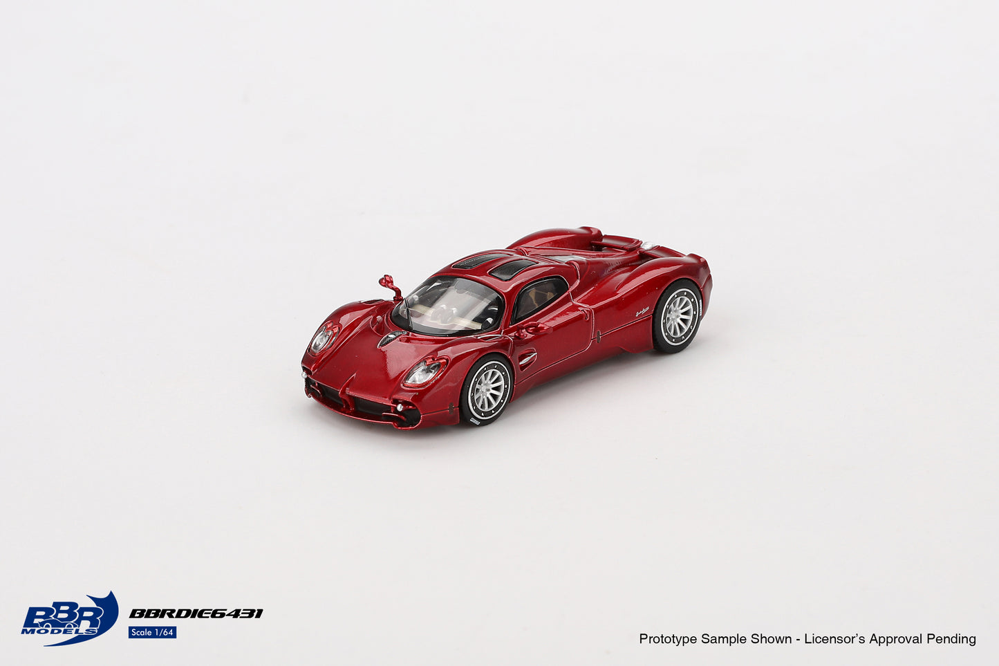 (Pre-Order) BBR Models - Pagani Utopia Dubai Red 2023