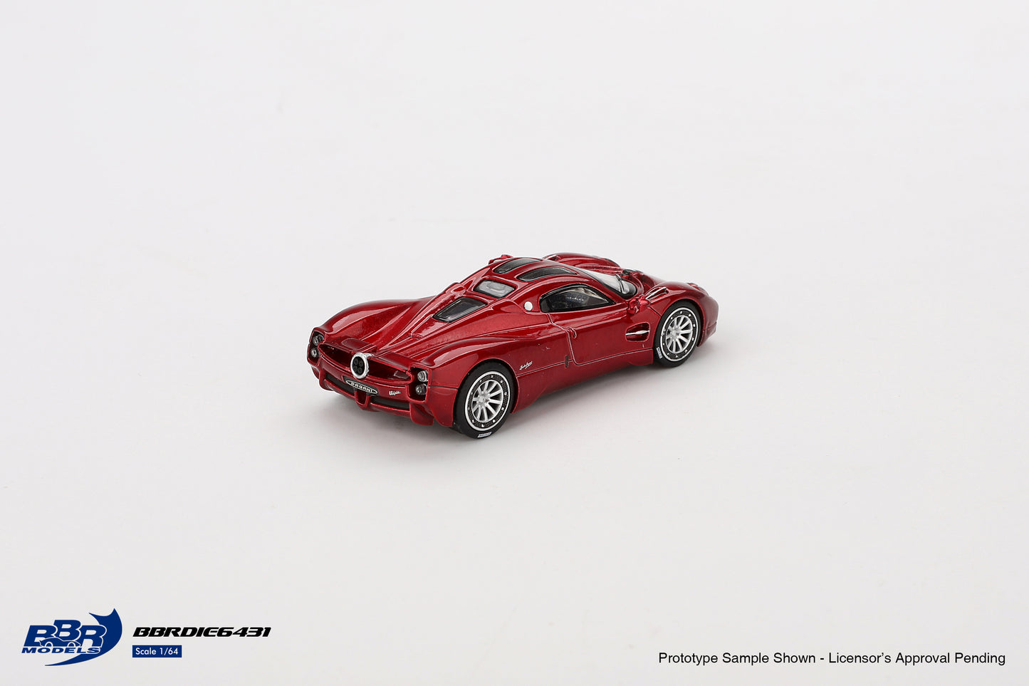 (Pre-Order) BBR Models - Pagani Utopia Dubai Red 2023