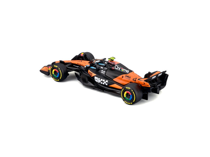Bburago 1:64 McLaren MCL39 #4 Lando Norris Australian GP 2025 F1 model in blister packaging.