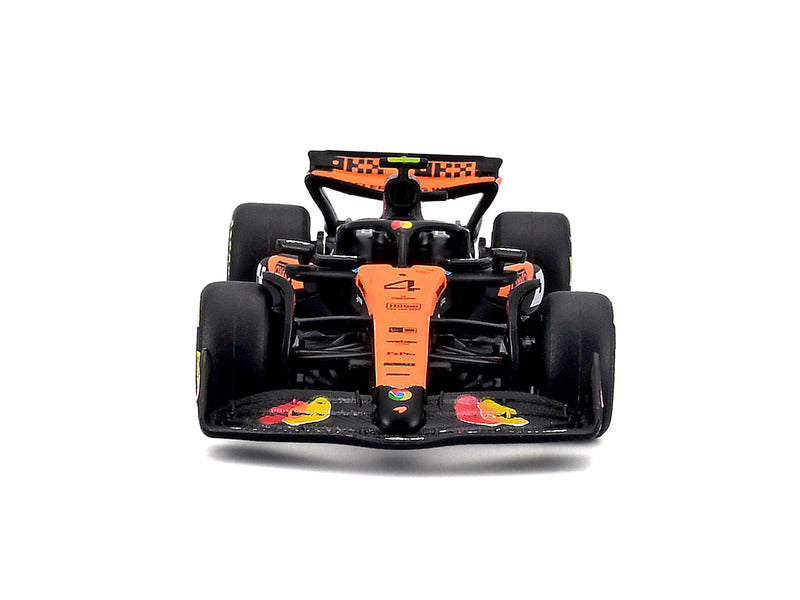 Bburago 1:64 McLaren MCL39 #4 Lando Norris Australian GP 2025 F1 model in blister packaging.