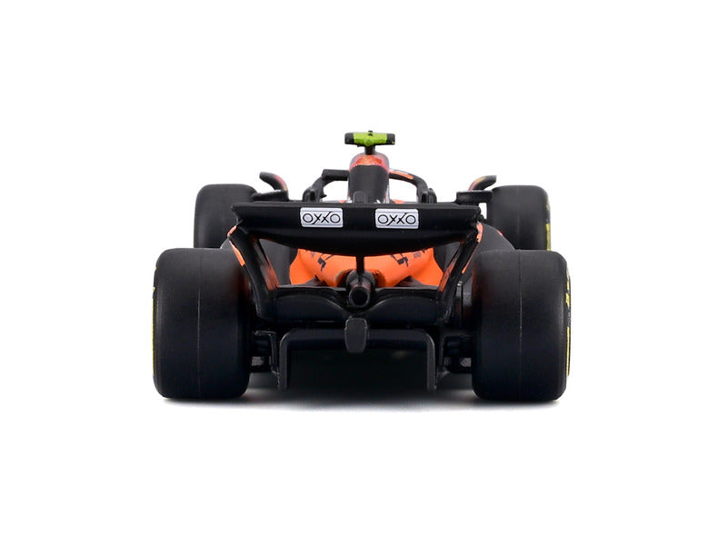 Bburago 1:64 McLaren MCL39 #4 Lando Norris Australian GP 2025 F1 model in blister packaging.