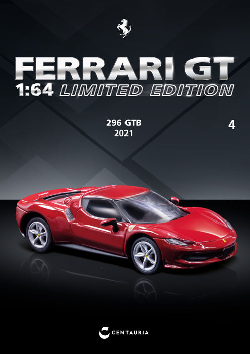 (Pre-Order) Centauria Ferrari GT 1:64 Limited Edition - 296 GTB - 2021