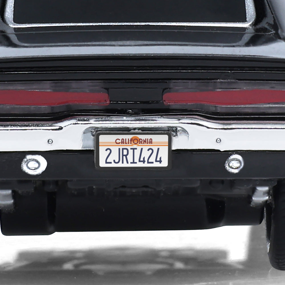 GreenLight GL Motion 1:64 RC 1970 Dodge Charger Dom from The Fast and the Furious with black body and supercharger
