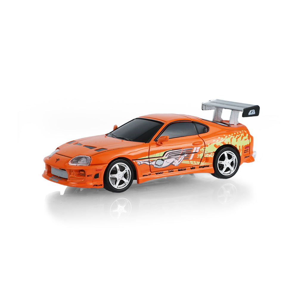 GreenLight GL Motion 1:64 RC 1994 Toyota Supra MK4 Brian from The Fast and the Furious in orange movie-inspired livery