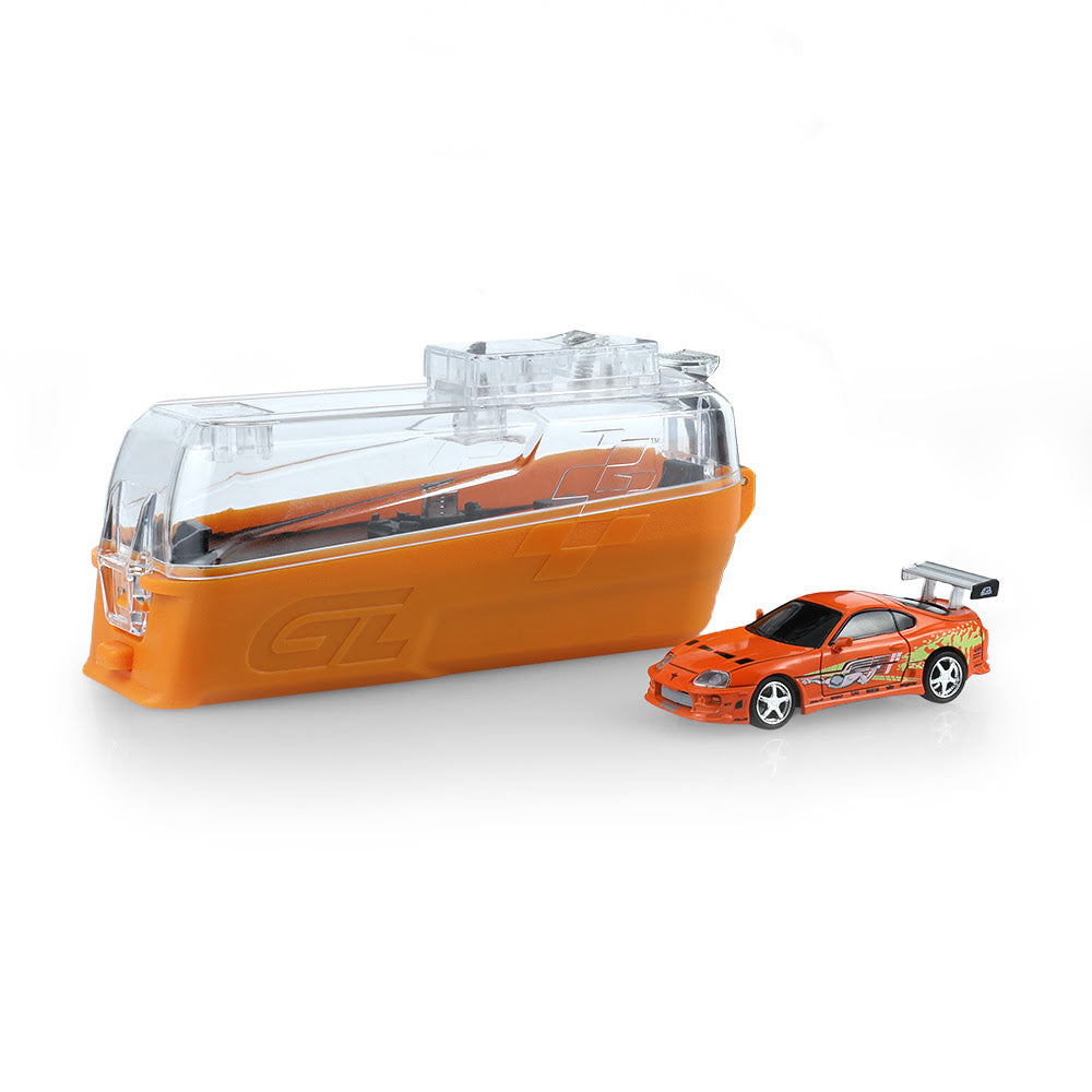 GreenLight GL Motion 1:64 RC 1994 Toyota Supra MK4 Brian from The Fast and the Furious in orange movie-inspired livery