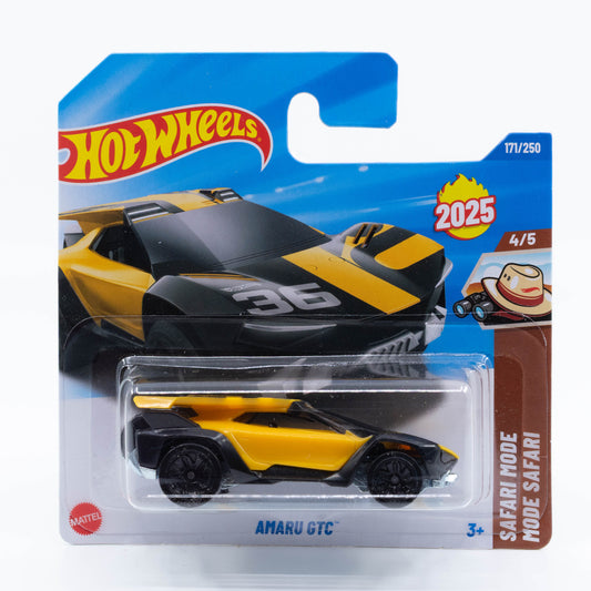 Hot Wheels Amaru GTC aggressive off-road racing SUV with rugged tires and bold design