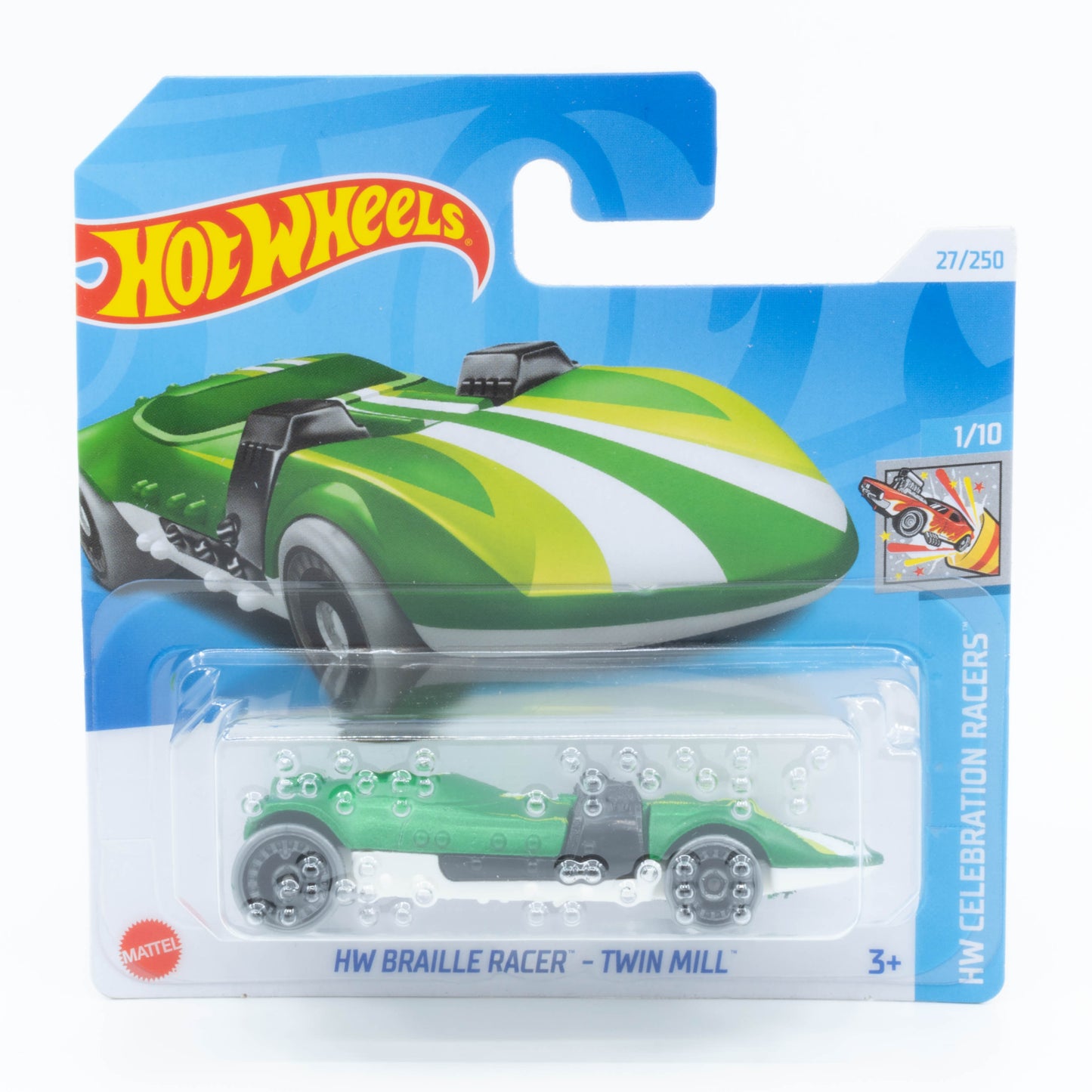 Hot Wheels - HW Braille Racer - Twin Mill