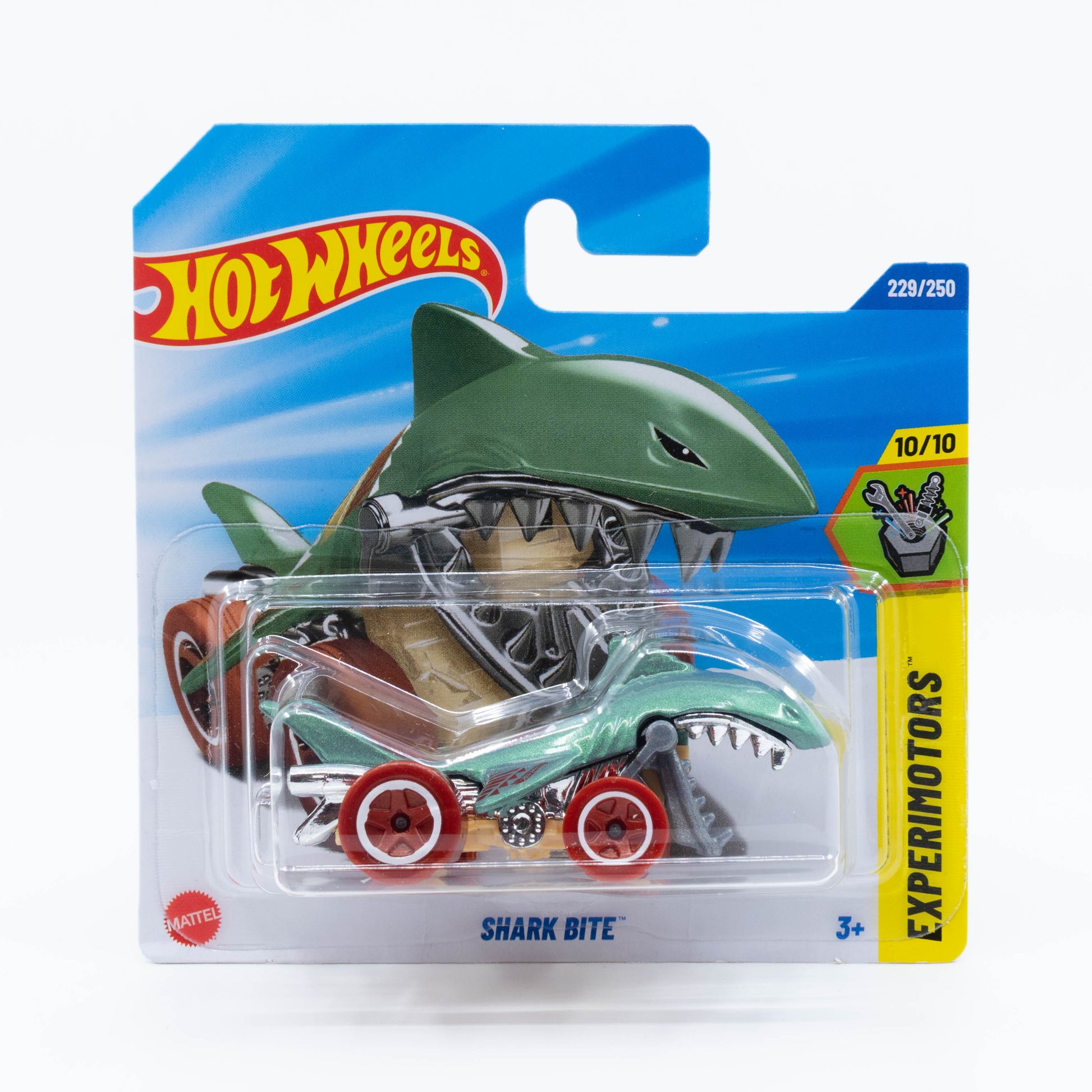 Hot Wheels Shark Bite Regular Treasure Hunt diecast car model in 1:64 scale with sharp design and special paint