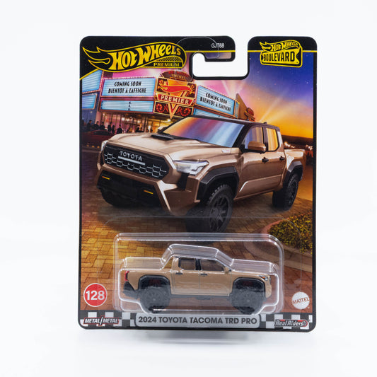 Hot Wheels Boulevard 1:64 2024 Toyota Tacoma TRD PRO – diecast model truck