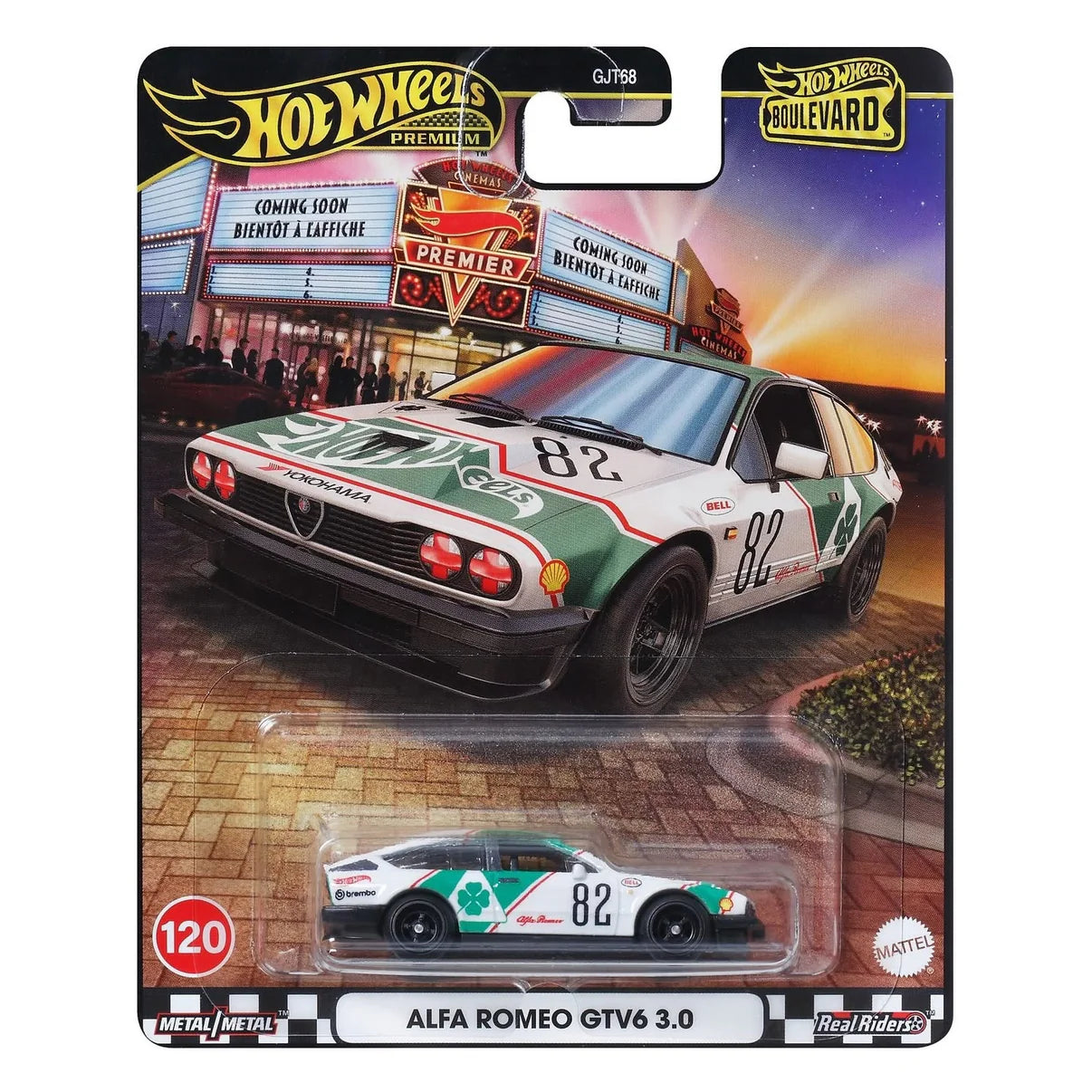 (Pre-Order) Hot Wheels Boulevard - Alfa Romeo GTV6 3.0