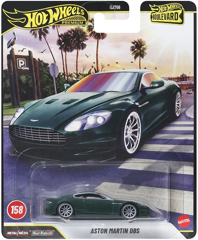 No.158 Aston Martin DBS in British Racing Green.