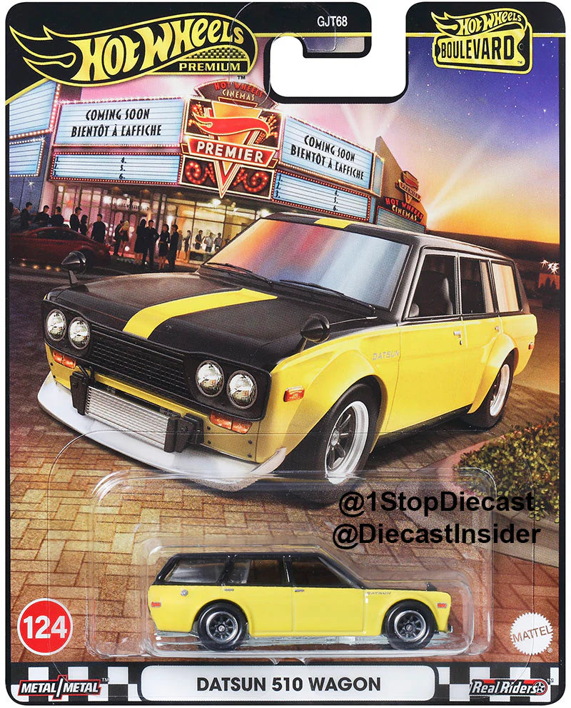 (Pre-Order) Hot Wheels Boulevard - Datsun 510 Wagon