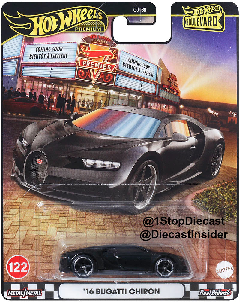 (Pre-Order) Hot Wheels Boulevard - '16 Bugatti Chiron