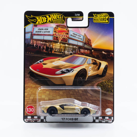 Hot Wheels Boulevard 1:64 '17 Ford GT – diecast model car