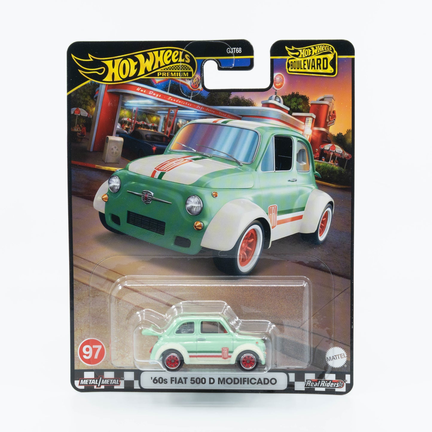 Hot Wheels Boulevard - '60s Fiat 500 D Modificado