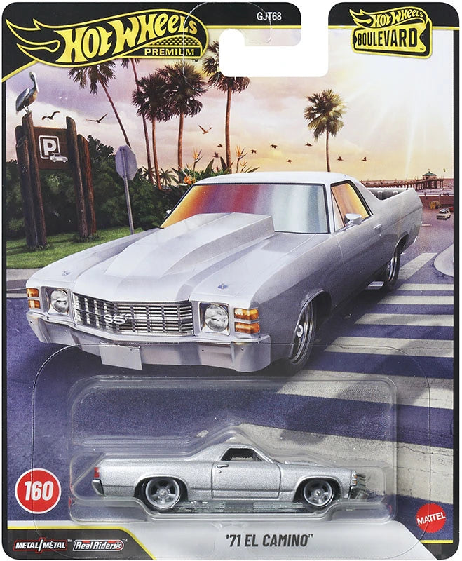 No.160 1971 Chevrolet El Camino in silver.